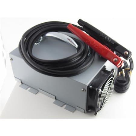 Powermax 75 Amp 12V Battery Charger with Handle and Clamps PMBC-75